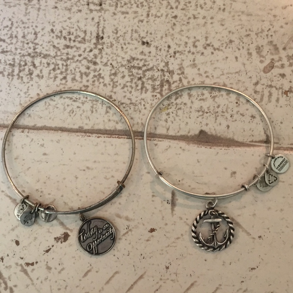 Authentic Alex and Ani bracelets pair